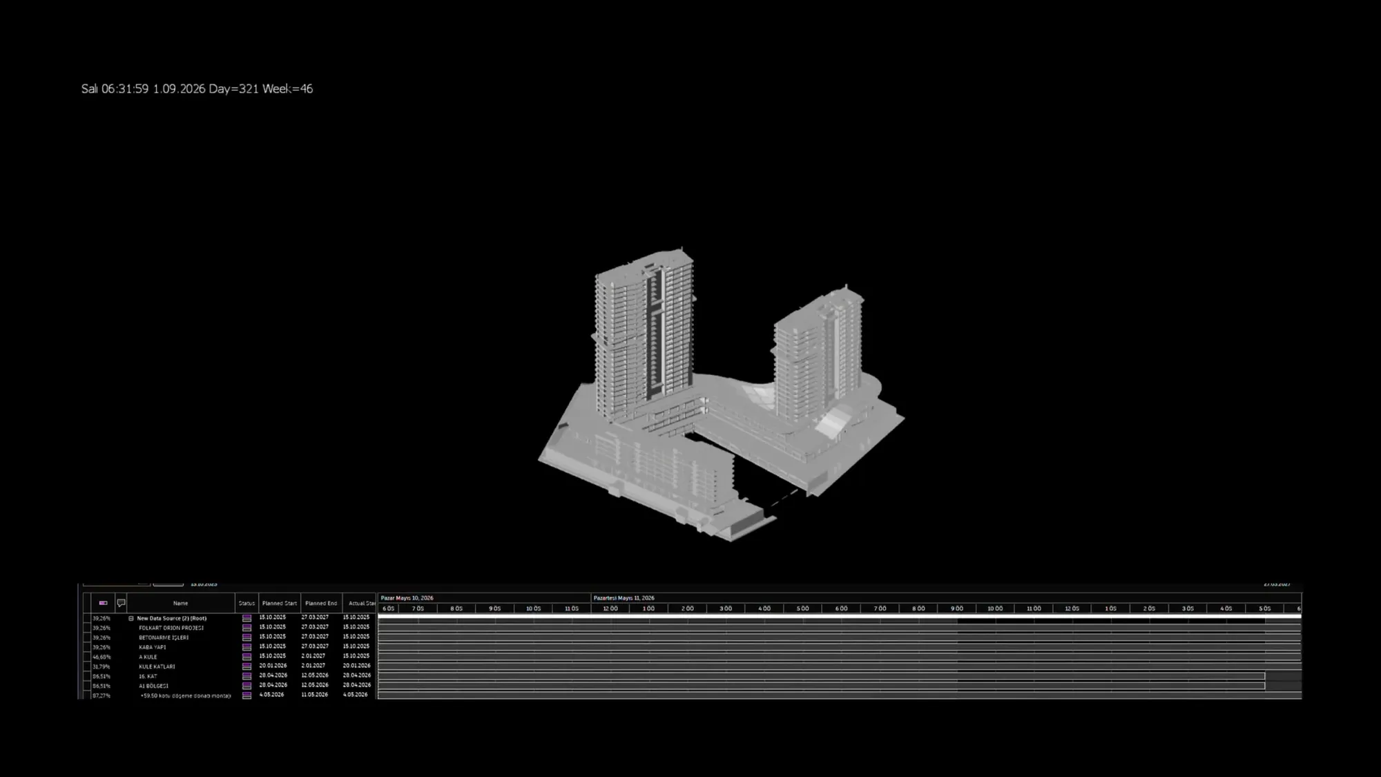 Folkart Orion, İş programı: proje görseli 3