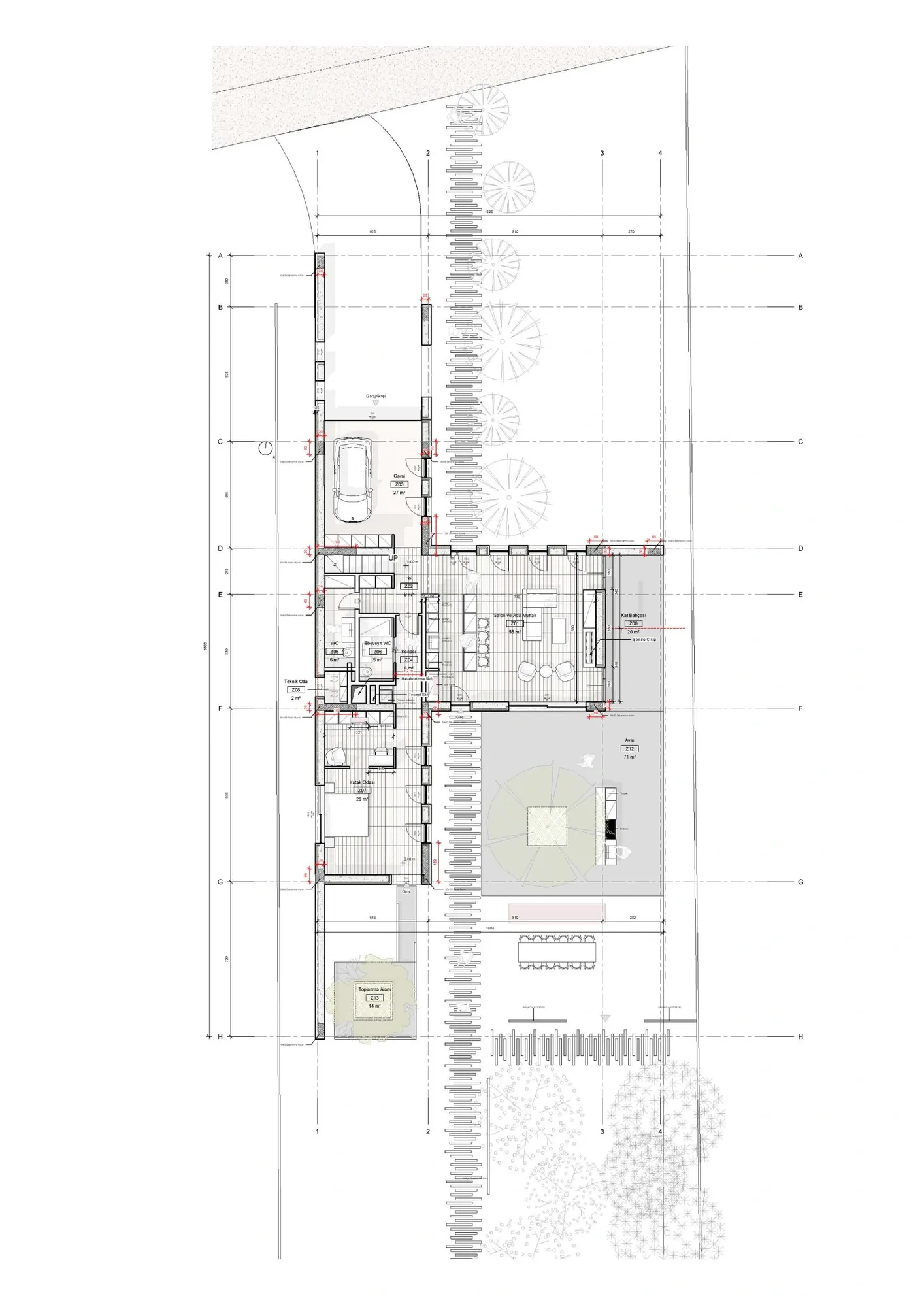 O-20 Evi, Antalya: proje görseli 4