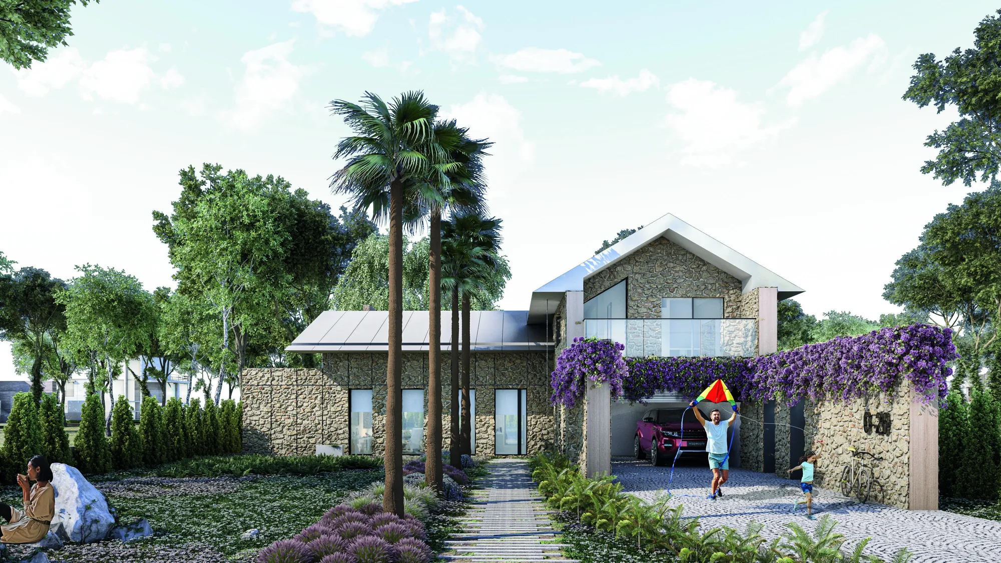 O-20 Evi, Antalya: projenin genel görünümü